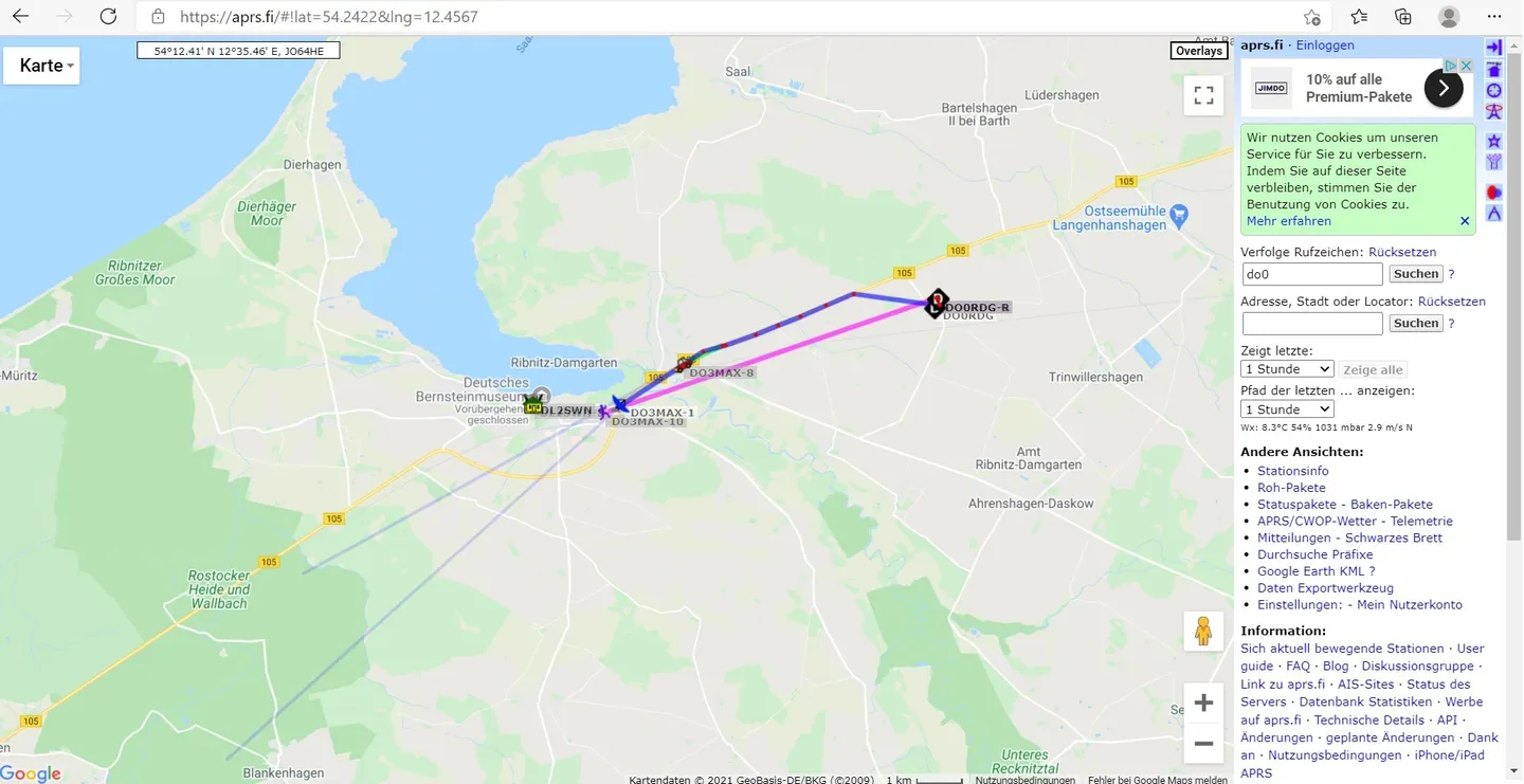APRS DO0RDG