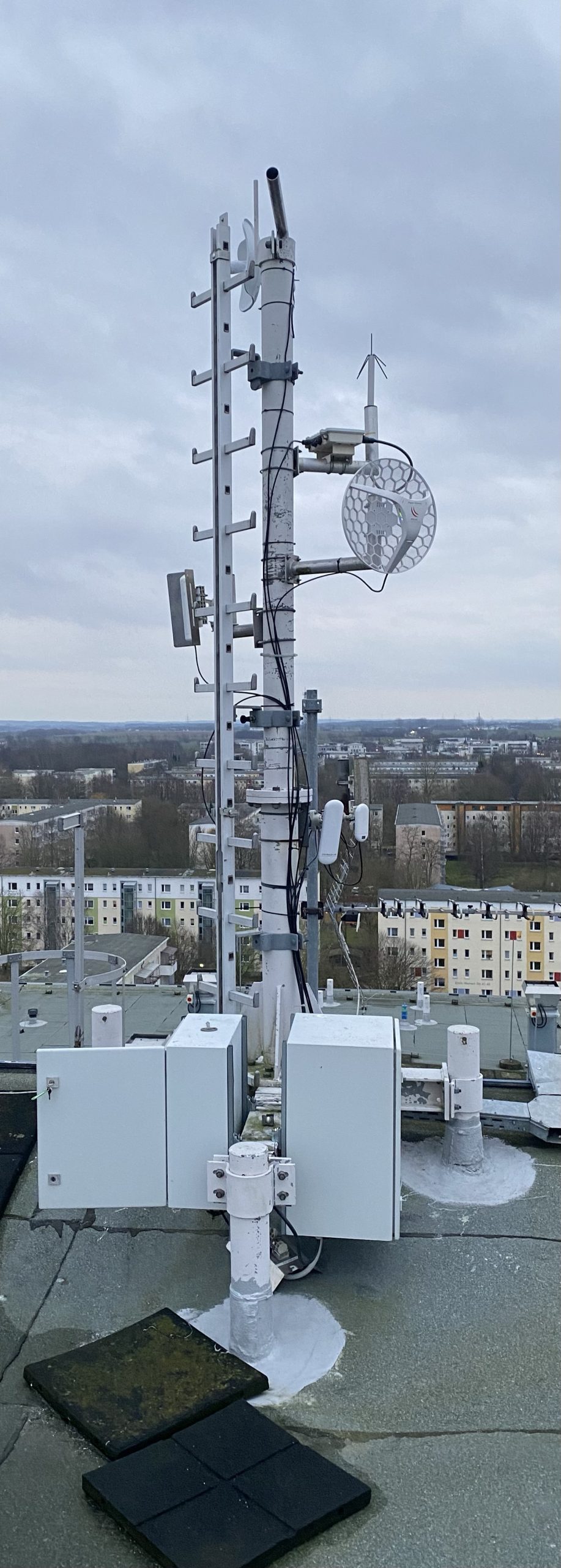 DM0HRO Begehung am Standort Südstadt-Rostock