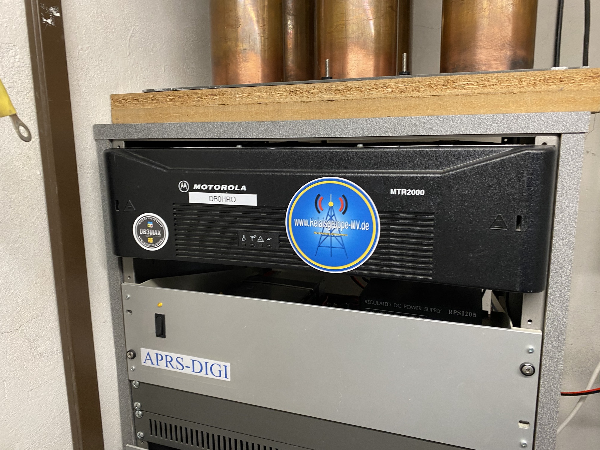 DB0HRO mit neuer FM Hardware ausgerüstet
