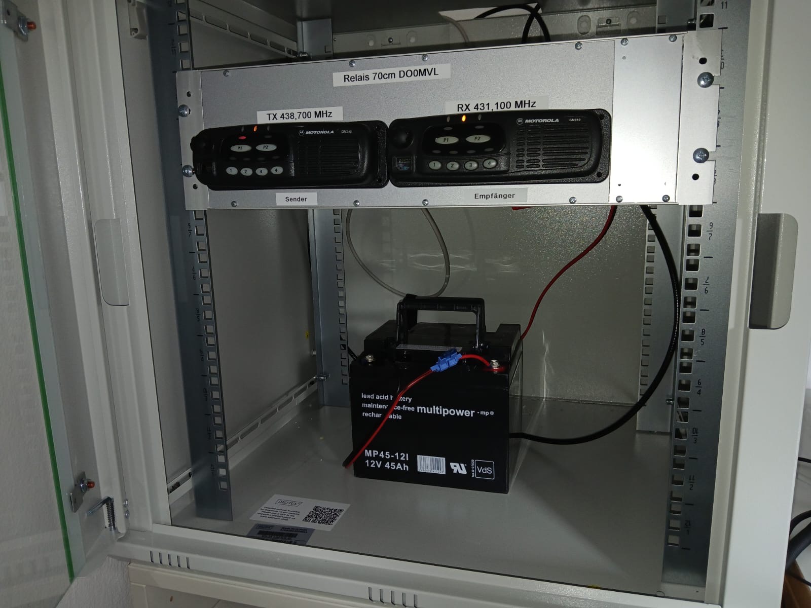 Neues Relais in Malchow DO0MVL on Air