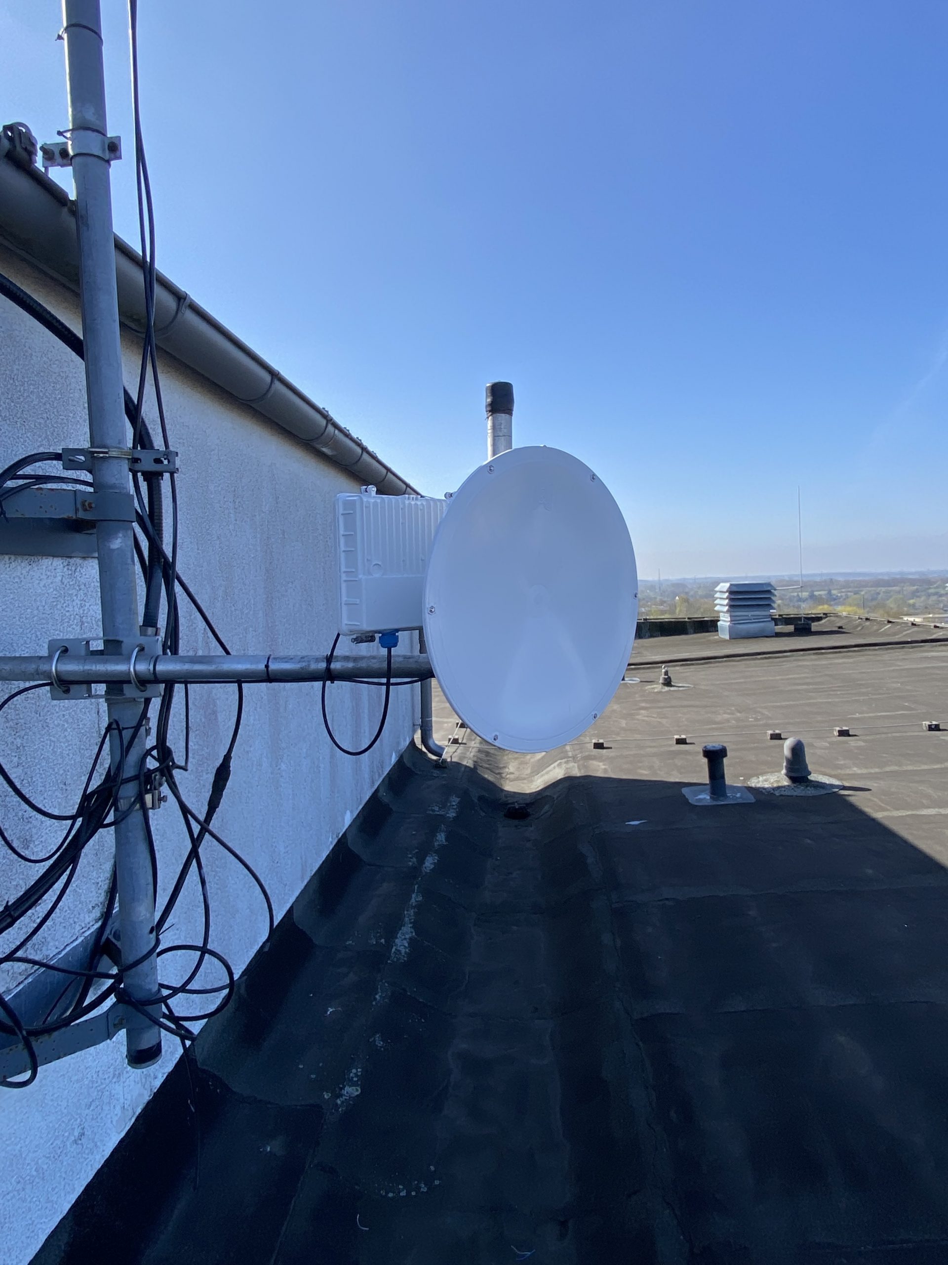 DB0MVP: Link-Antenne zu DB0VC installiert